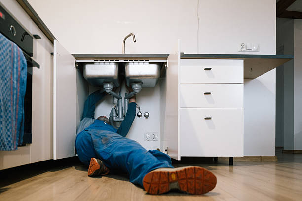 Professional Leak Detection technician working in Stephens City, VA